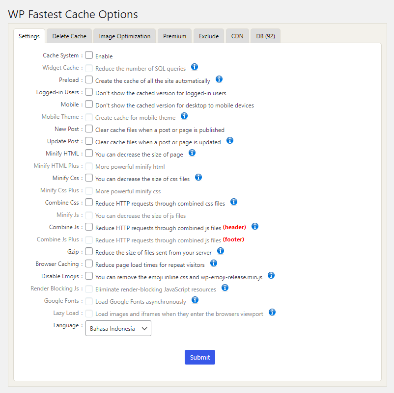 WP Fastest Cache